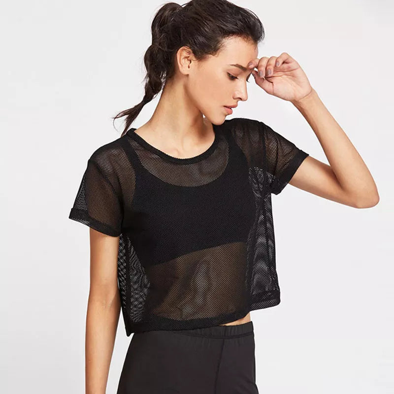 Blusa Femenina Cropped SpeedFit Outerwear - TOTAL MART