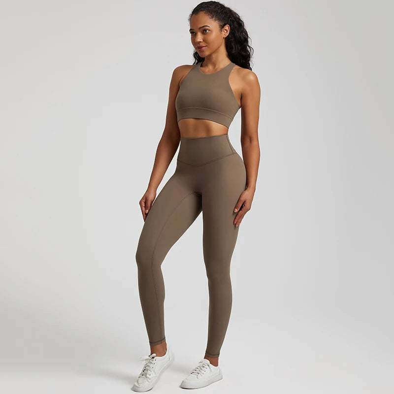 Conjunto Femenino de Treino SpeedFit Outerwear - TOTAL MART (legging e top)